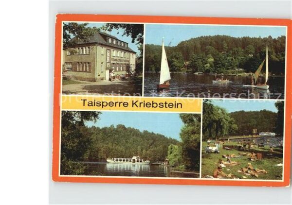 Kriebstein Strandgasthaus Wochenendsiedlung Fahrga