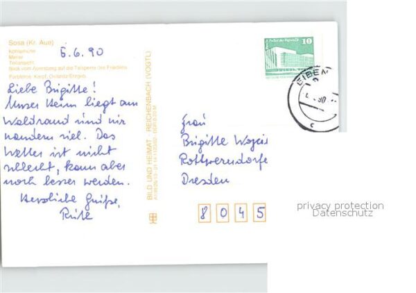 Sosa Erzgebirge Köhlerhütte Meiler Blick vom Auersberg – Bild 2