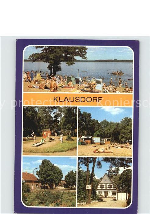 Klausdorf Mellensee Mellensee Campingplatz Dorfaue Jugendhe