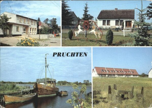 Pruchten FDGB Gaststätte Barthe Feriendorf Schif