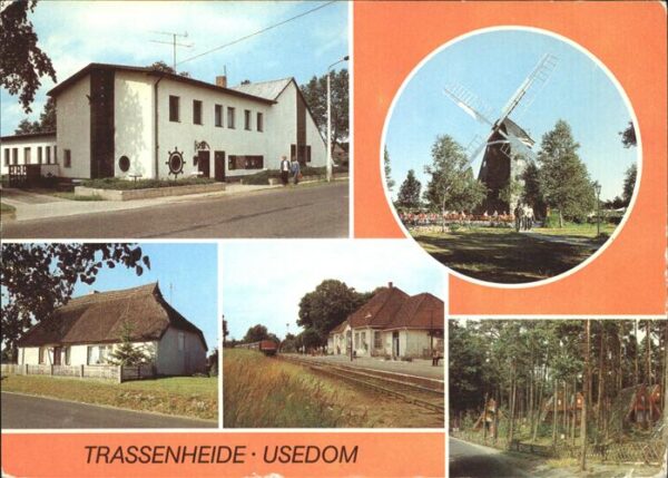 Trassenheide Gaststätte Seeklause Mühle Bahnhof