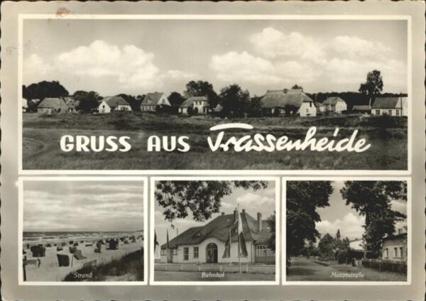 Trassenheide Bahnhof Hauptstrasse Strand