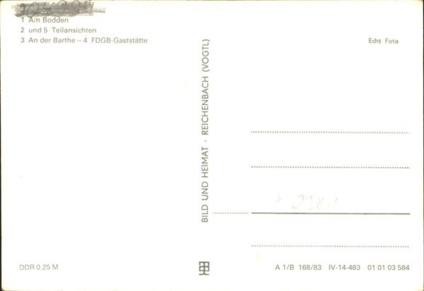 Pruchten Bodden Barthe FDGB Gaststätte – Bild 2