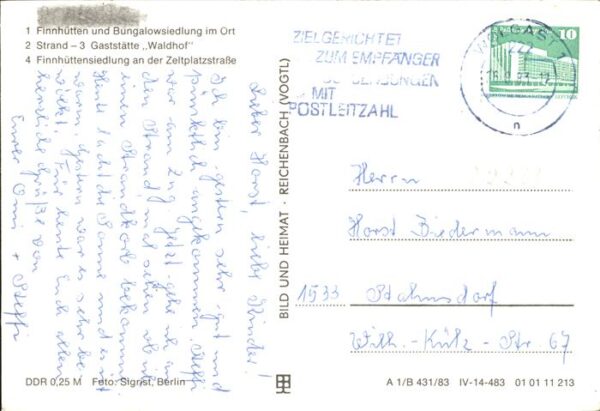 Trassenheide Wolgast Finnhütten Bungalowsiedlung Gas – Bild 2