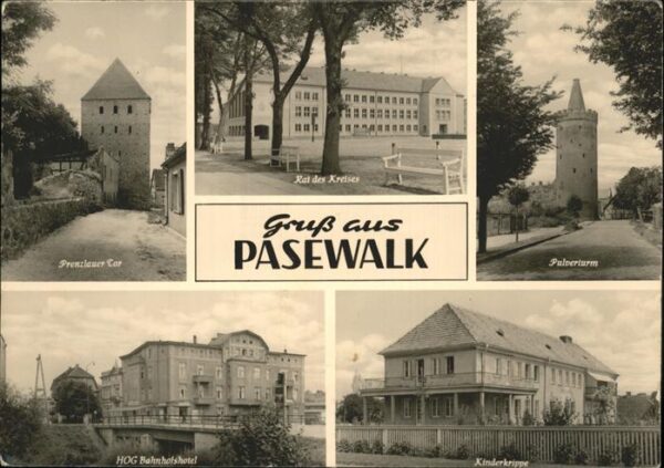 Pasewalk Pulverturm Prenzlauer Tor HOG Bahnhofsh