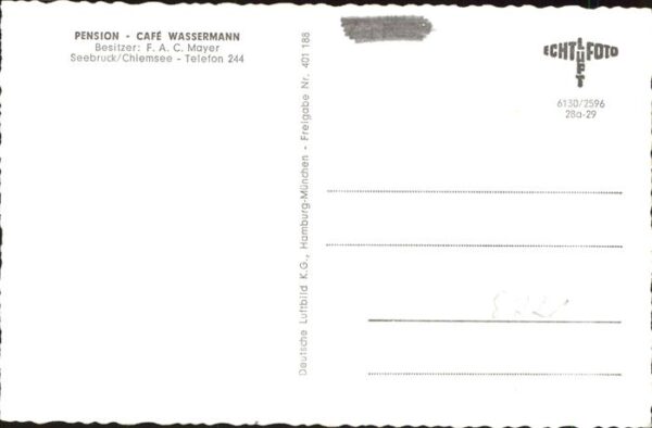 Seebruck Cafe Wassermann – Bild 2