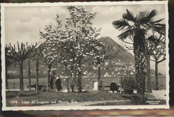 Lago di Lugano TI Monte Bre