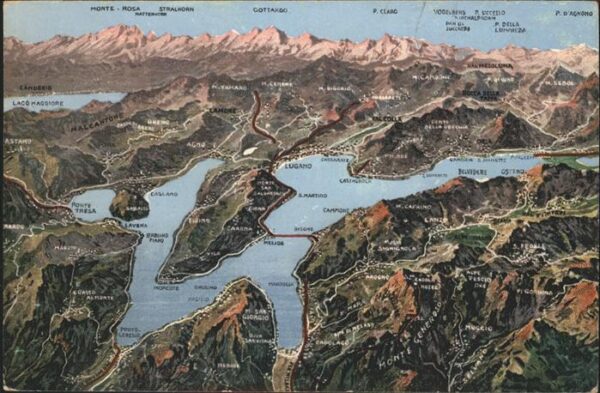 Lago di Lugano TI und Umgebung