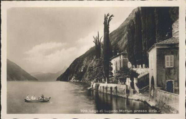 Lago di Lugano TI Motivo presso Oria