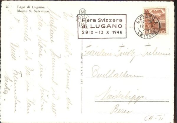 Lago di Lugano TI Monte S. Salvatore – Bild 2