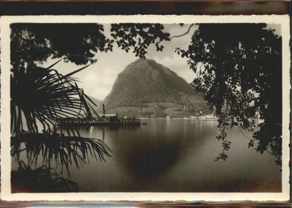 Lago di Lugano TI Monte S. Salvatore