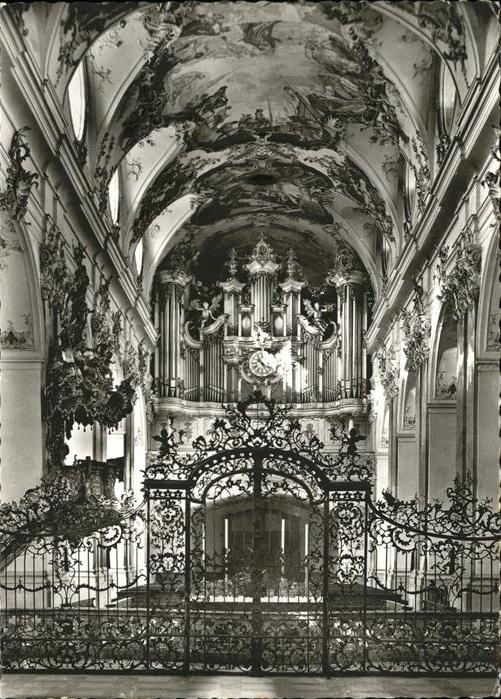 Kirchenorgel Amorbach