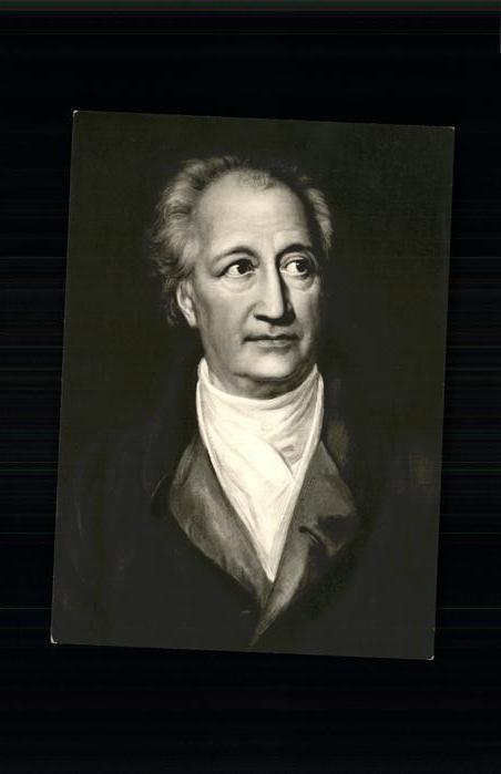 Goethe Johann Wolfgang von Josef Karl Stieler
