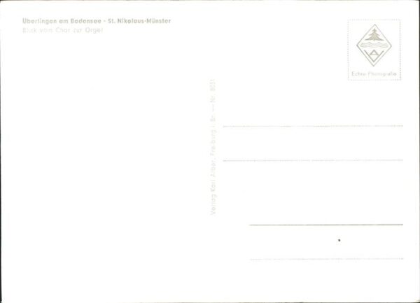 Kirchenorgel Überlingen Bodensee St Nikolaus Münster – Bild 2