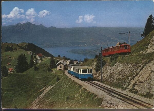 Zahnradbahn Rigi Kulm Vierwaldstättersee Luzern
