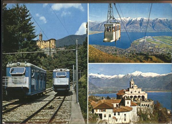 Seilbahn Orselina Cardada Madonna del Sasso