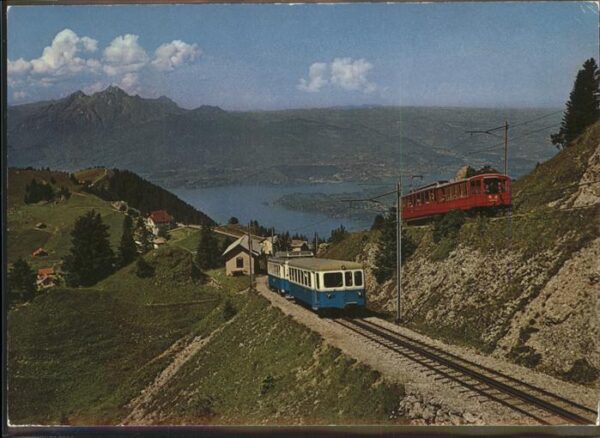 Eisenbahn Rigibahnen Rigi Kulm Pilatus