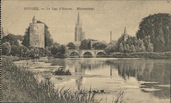 Bruges BRUGGE Belgie Amour Minnewater