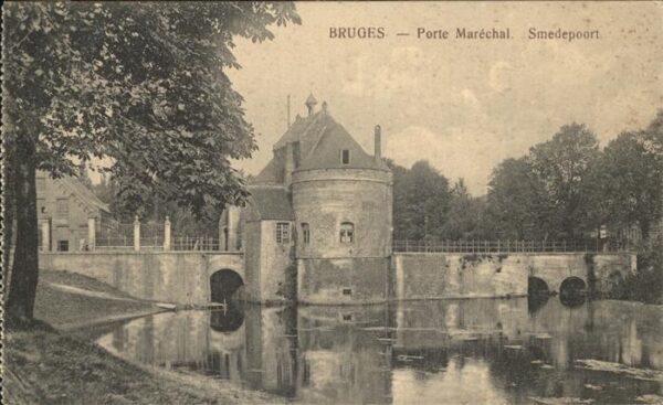 Bruges BRUGGE Belgie Porte Marechal Smedepoort