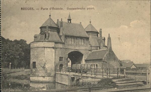 Bruges BRUGGE Belgie Porte Ostende poort