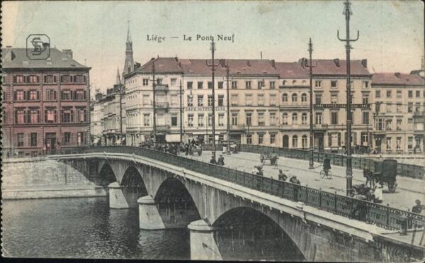 Liege Luettich Pont Neuf Brücke