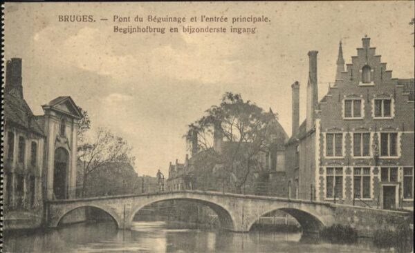 Bruges BRUGGE Belgie Pont Beguinage principale