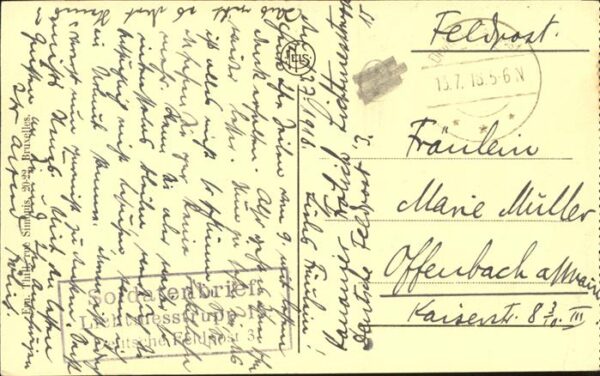 Gand Belgien St. Bavon Eglise St. Nicolas Feldpost – Bild 2