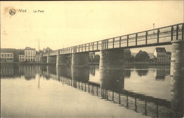 Vise Pont Brücke Feldpost