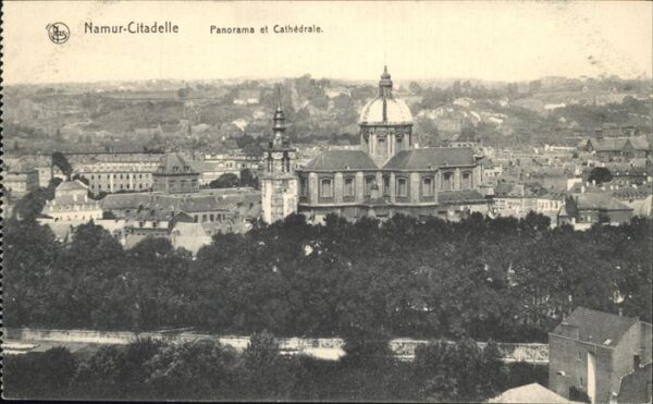 Namur Wallonie Citadelle Panorama Cathedrale