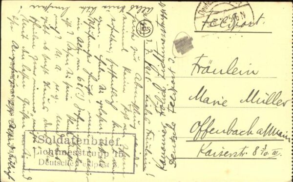 Gand Belgien Hotel de Ville Feldpost – Bild 2