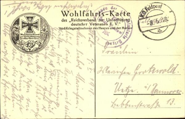 Bruges BRUGGE Belgie Dechanthaus hinter Gruuthuse Feldpost – Bild 2