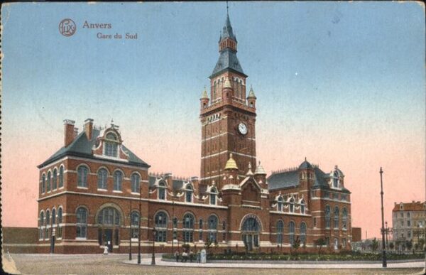 Anvers Antwerpen Gare du Sud Feldpost