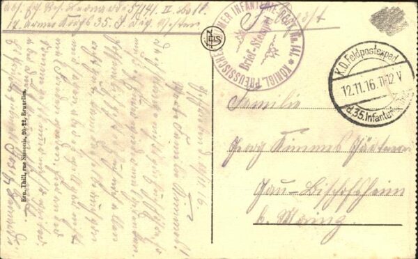 Dixmude Grand Place Feldpost – Bild 2