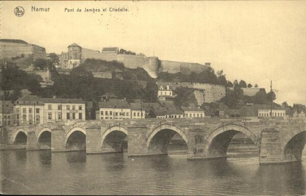 Namur Wallonie Pont de Jambes Citadelle Brücke