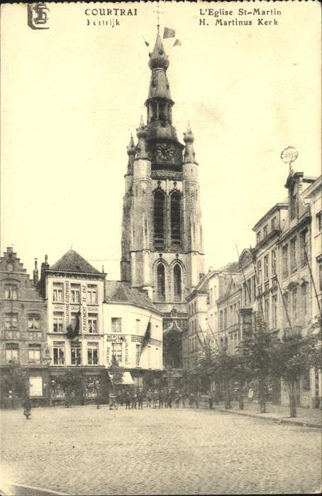 Courtrai KORTRIJK Flandre Belgie Eglise St. Martin Martinus Kerk