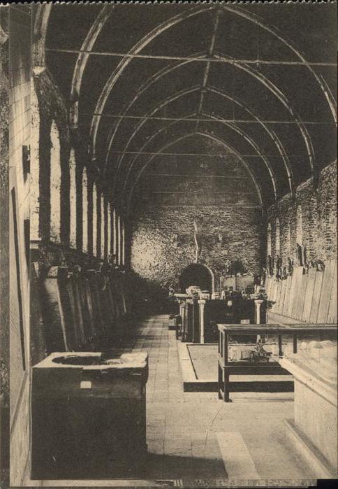 Gand Belgien Ruines Saint Bavon