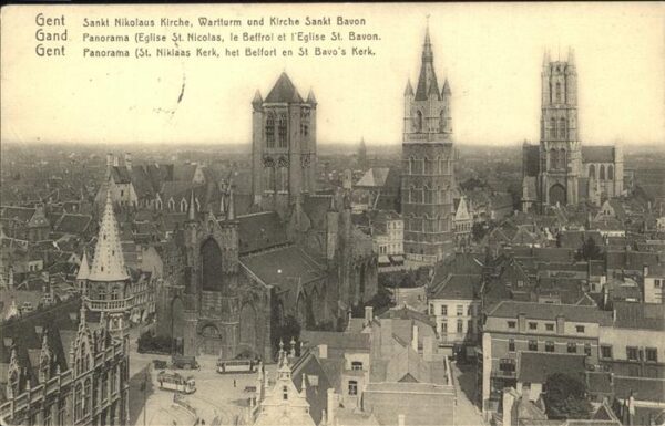 Gand Belgien St. Nikolaus Kirche Wartturm Kirche St.