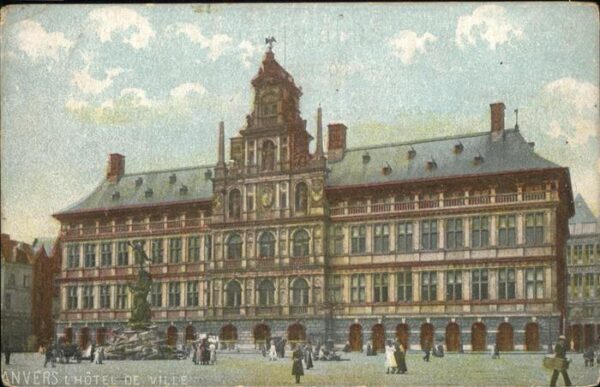 Anvers Antwerpen Hotel de Ville