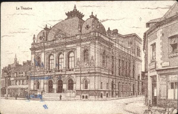 Gand Belgien Theatre Feldpost