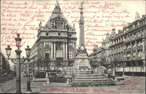 Bruxelles Bruessel Monument