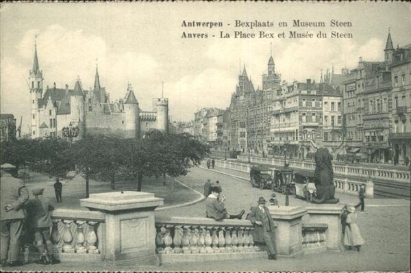 Antwerpen Anvers Bexplaats Museum Steen