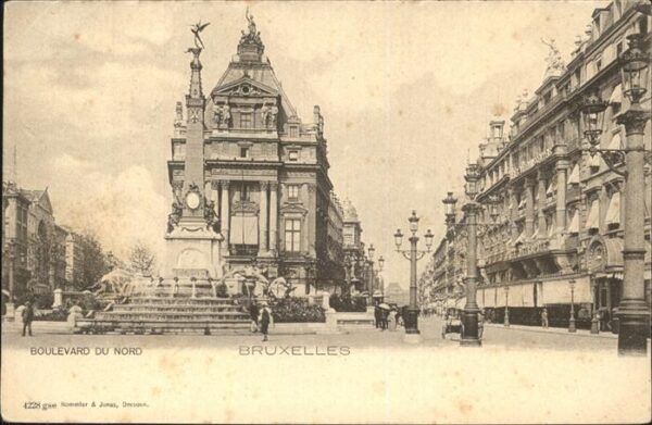 Bruxelles Bruessel Boulevard du Nord