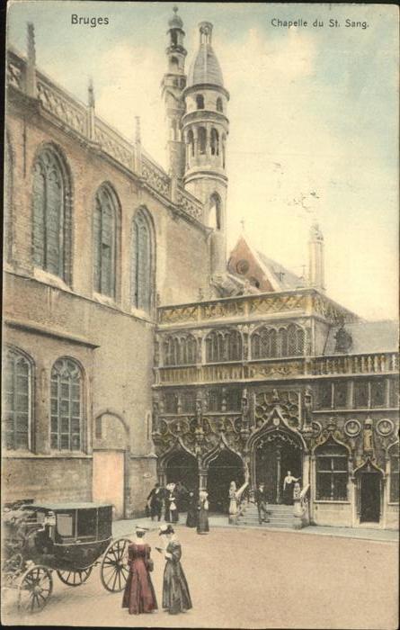 Bruges BRUGGE Belgie Chapelle du St. Sang