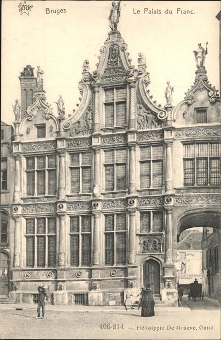 Bruges BRUGGE Belgie Palais du Franc
