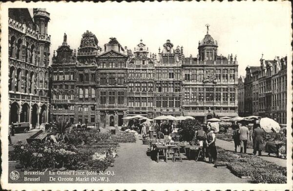 Bruxelles Bruessel Grand Place Markt
