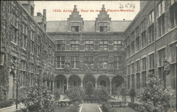 Anvers Antwerpen Plantin Moretus