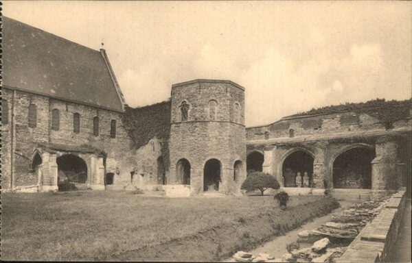 Gand Belgien Ruines Abbaye Saint Bavon