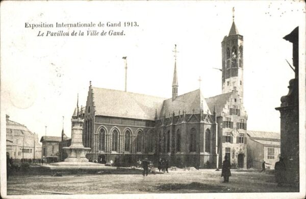 Gand Belgien Exposition Internationale 1913 Pavillon
