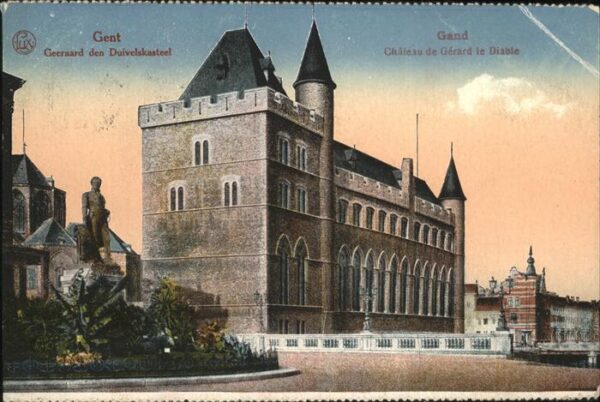 Gent Gand Flandre Gand Chateau Gerard Diable