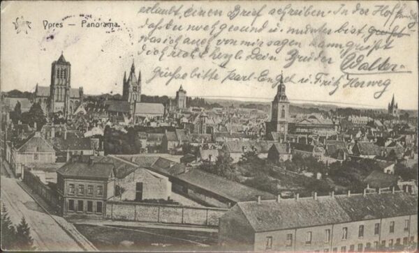 Ypern Ypres Panorama